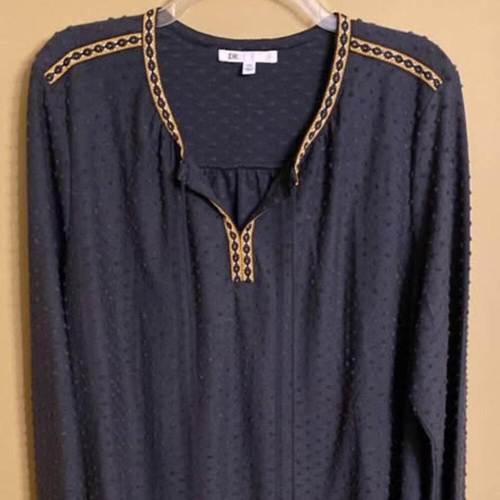 DR2 Navy with Gold Accents Shirt